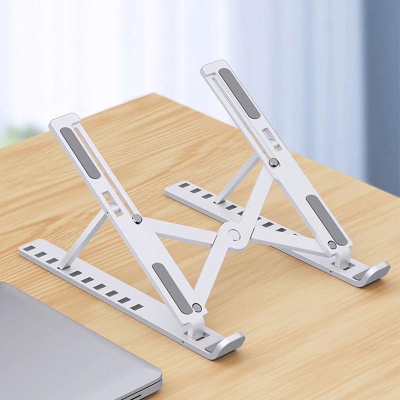 LappyLite Adjustable Aluminium Foldable Non-Slip Laptop Stand