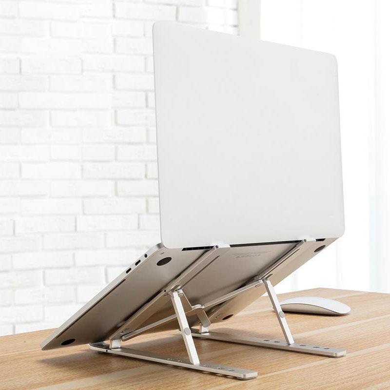 LappyLite Adjustable Aluminium Foldable Non-Slip Laptop Stand