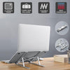 LappyLite Adjustable Aluminium Foldable Non-Slip Laptop Stand