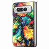 Lene Multi-Coloured Painted Leather Case for Google Pixel Fold Pattern 3 Google Pixel Fold