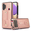 Luceo Retro Leather Galaxy A Series Case with Card Slot Rose Gold