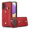 Luceo Retro Leather Galaxy A Series Case with Card Slot Red