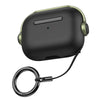 Luere for Shockproof Protective AirPods Case Black Green