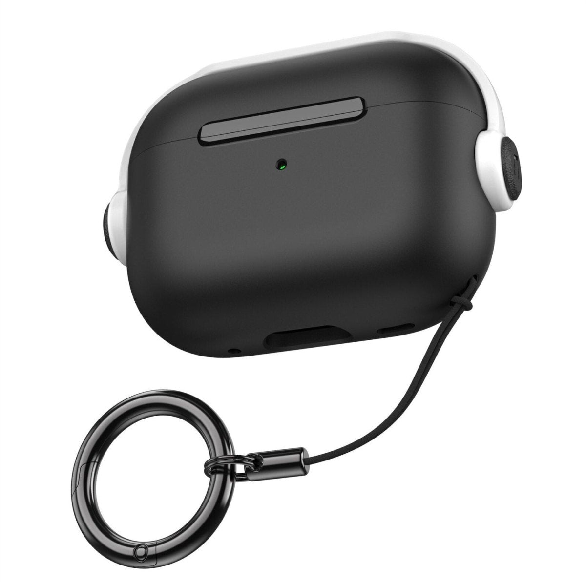 Luere for Shockproof Protective AirPods Case Black White