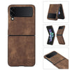 Mellis Slim Fit Leather Galaxy Z Case With Wallet Card Slots