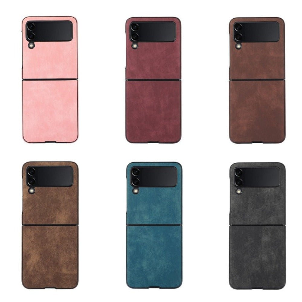 Mellis Slim Fit Leather Galaxy Z Case With Wallet Card Slots