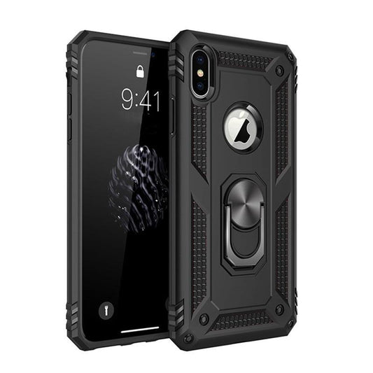 NATO Military Grade iPhone Case With Kickstand Black