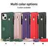 Nox Slim Leather Shockproof Case for iPhone 15 Series With Wrist Strap