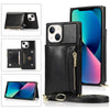 Regno Leather Zipper Wallet iPhone Case with Card Holder