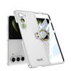 Rei Anti-Scratch Case for Galaxy Z Fold 5 With Ring Stand White Galaxy Z Fold 5
