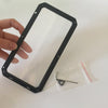 Tempered Glass Replacement For Titan Heavy Duty Metal iPhone Case Black