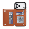 Tempero Leather Flip Wallet Case for iPhone Series 15-17