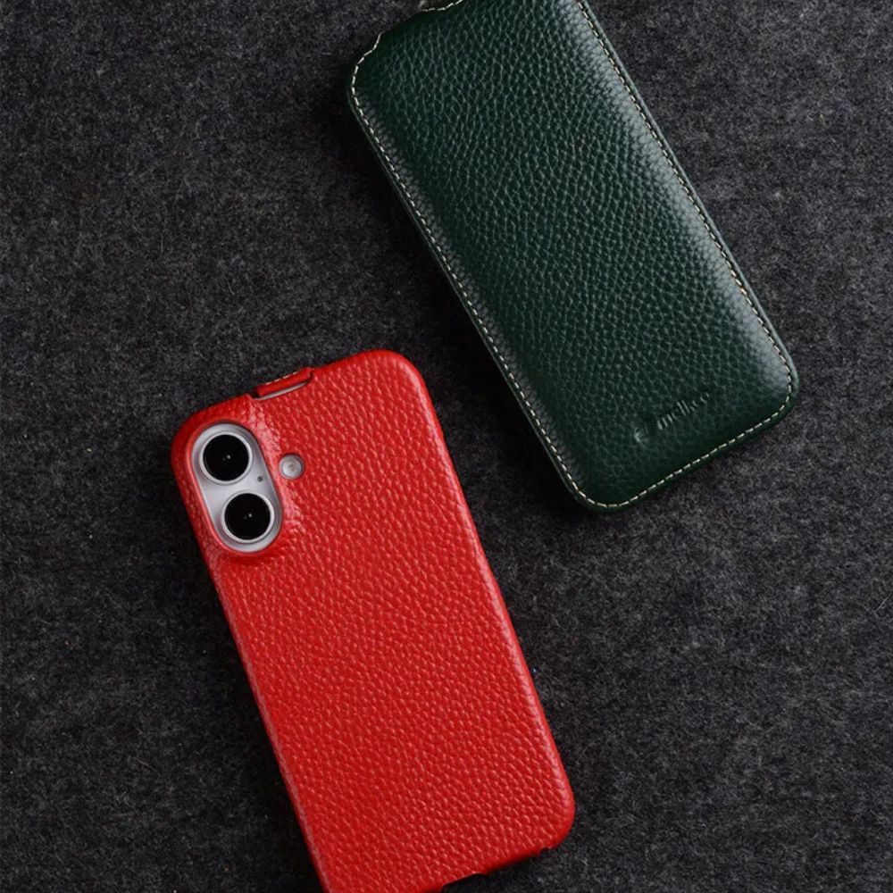 Edoceo MagSafe Flip Leather iPhone Case