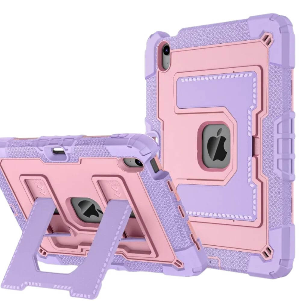 Demitto Heavy Duty iPad Air Case Purple Pink
