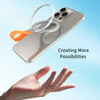 Fodio Magnetic Phone Grip & Kickstand With Silicone Strap