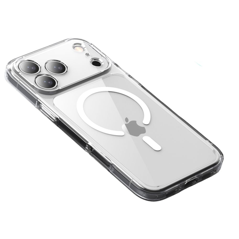 Cavus Clear Shockproof MagSafe iPhone Case Clear