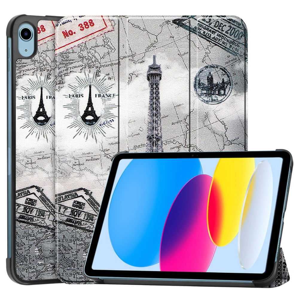 Lugeo Tri-Fold Shockproof Leather iPad Case- Astra Cases