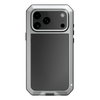 Titan Heavy Duty Metal iPhone Case For 14-17 Series Silver