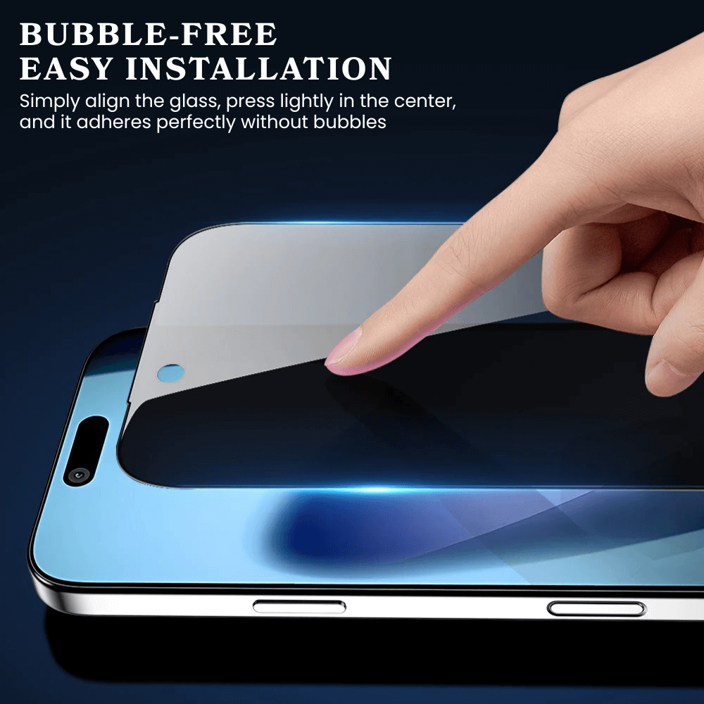 Absque Privacy Tempered Glass Screen Protector For iPhone