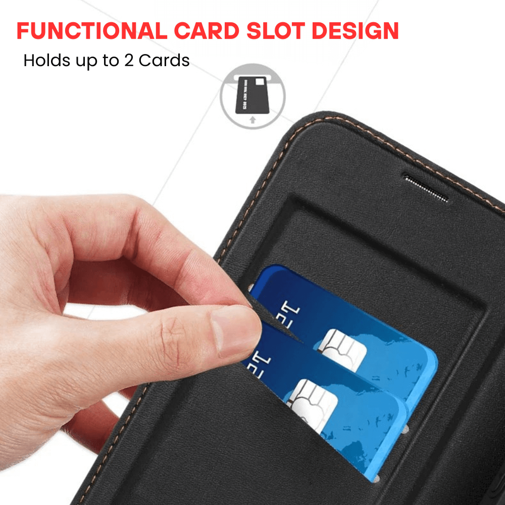 Refero Leather Wallet iPhone Case