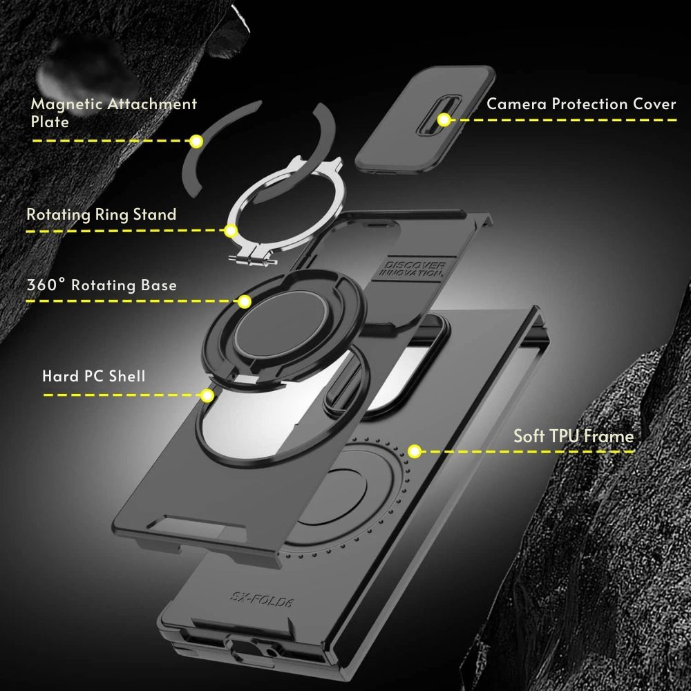 Defensio Galaxy Z Fold Rugged Magnetic Case
