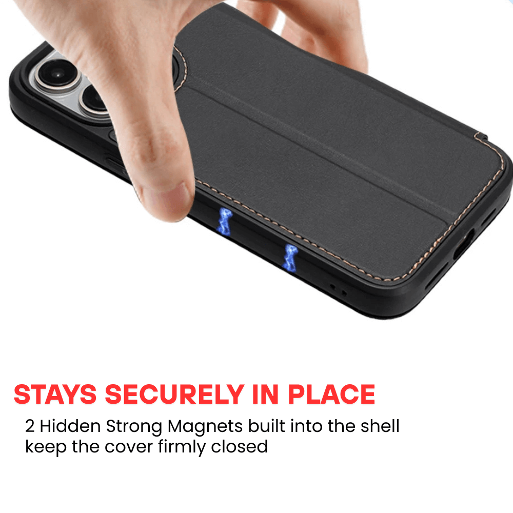 Refero Leather Wallet iPhone Case