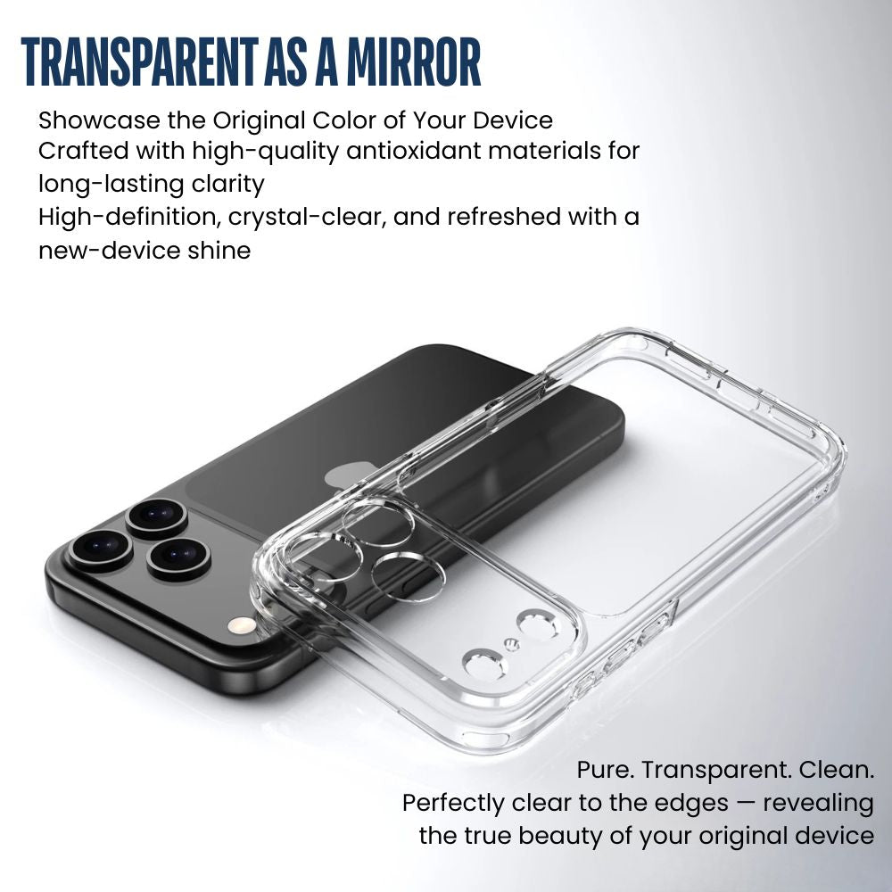 Casus Clear Shockproof iPhone Case