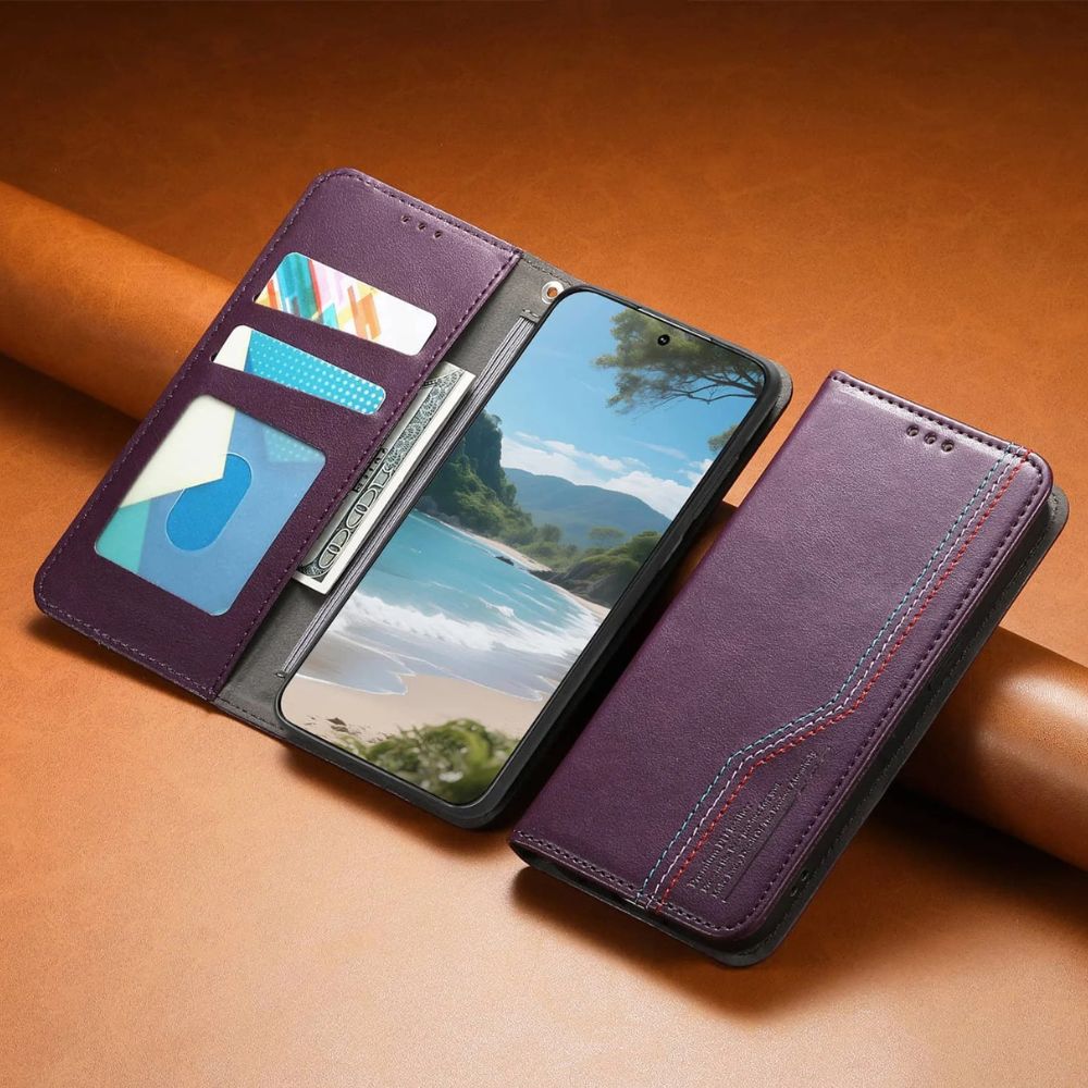 Certo Leather Wallet Flip Case For Galaxy A Series