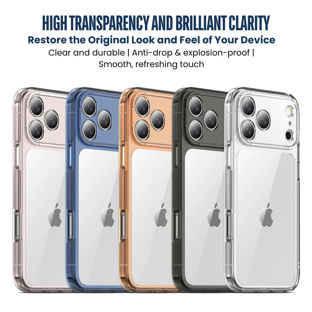 Casus Clear Shockproof iPhone Case