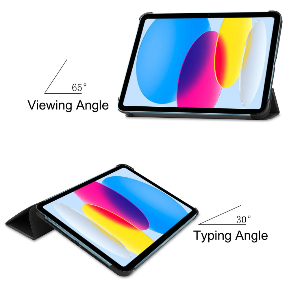 Meus Tri-Fold Shockproof Leather iPad Case- Astra Cases