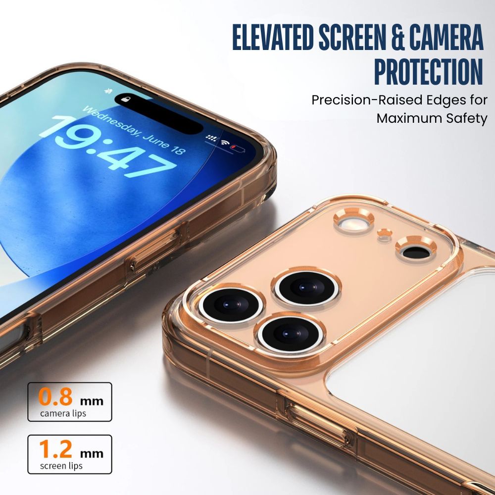Casus Clear Shockproof iPhone Case