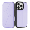 Refero Leather Wallet iPhone Case Purple