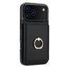 Laeve Wallet Case For iPhone Black