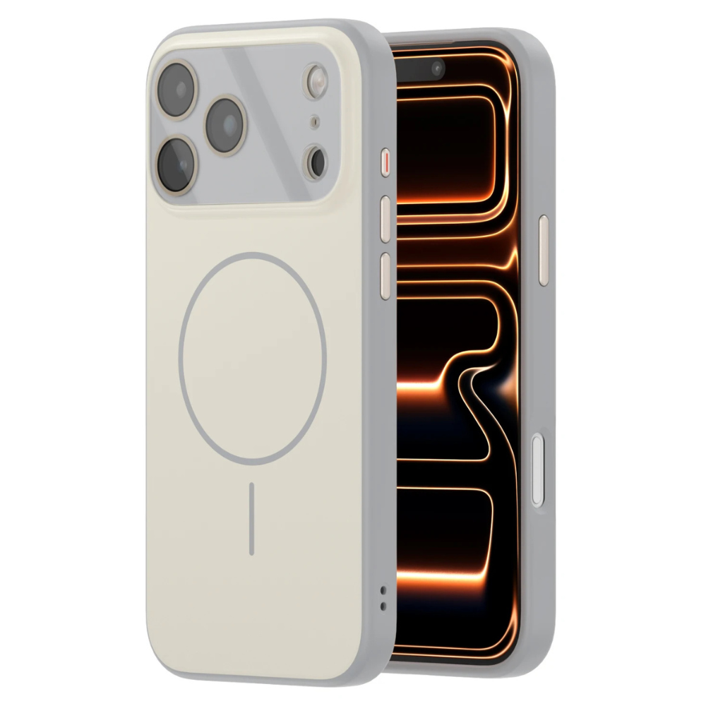 Magna Slim Magnetic Shockproof iPhone Case Grey