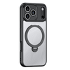 Vere Slim Shockproof MagSafe iPhone Case With Ring Holder Black Frame