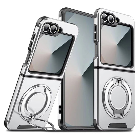 Amoveo Heavy-Duty Case For Galaxy Z Flip Silver