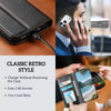 Civis Leather Wallet Flip iPhone Case