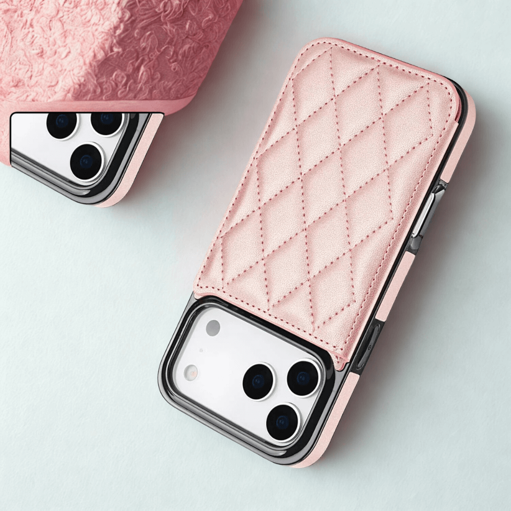 Tempero Leather Flip Wallet Case for iPhone Series 15-17