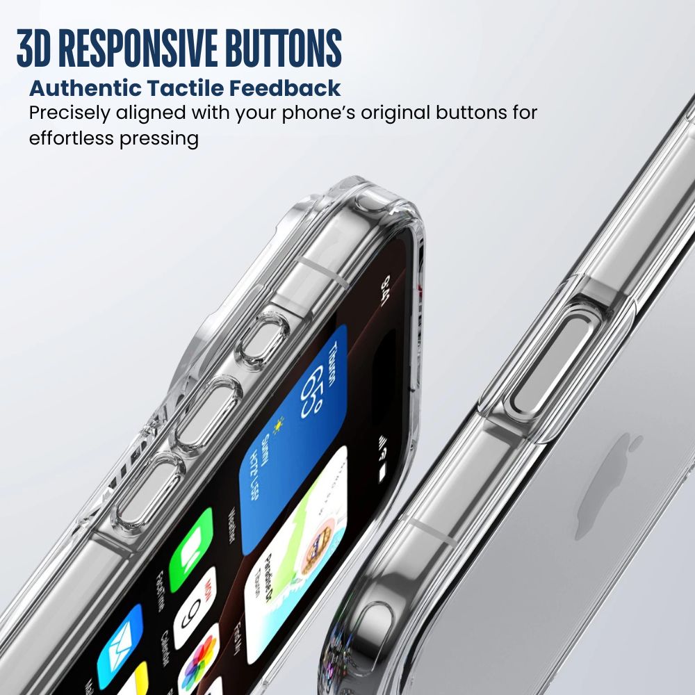 Casus Clear Shockproof iPhone Case