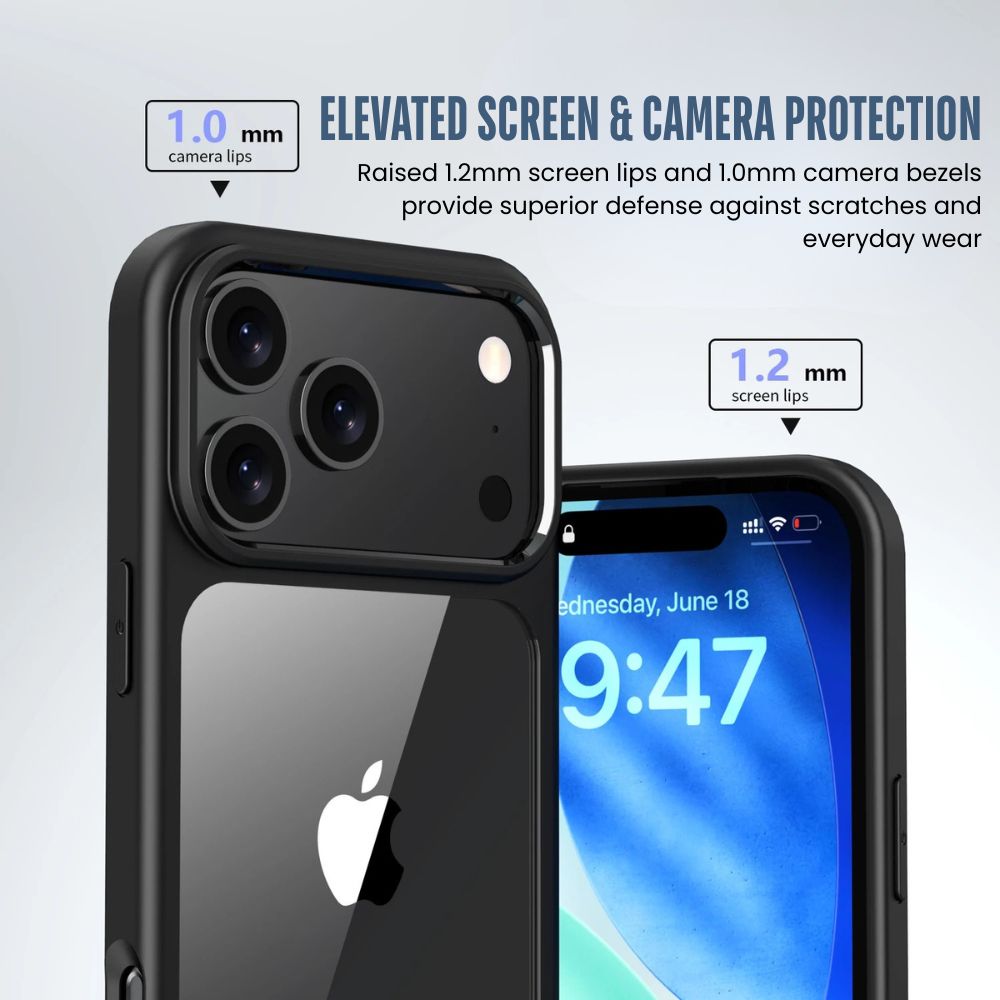 Casso Clear Shockproof iPhone Case