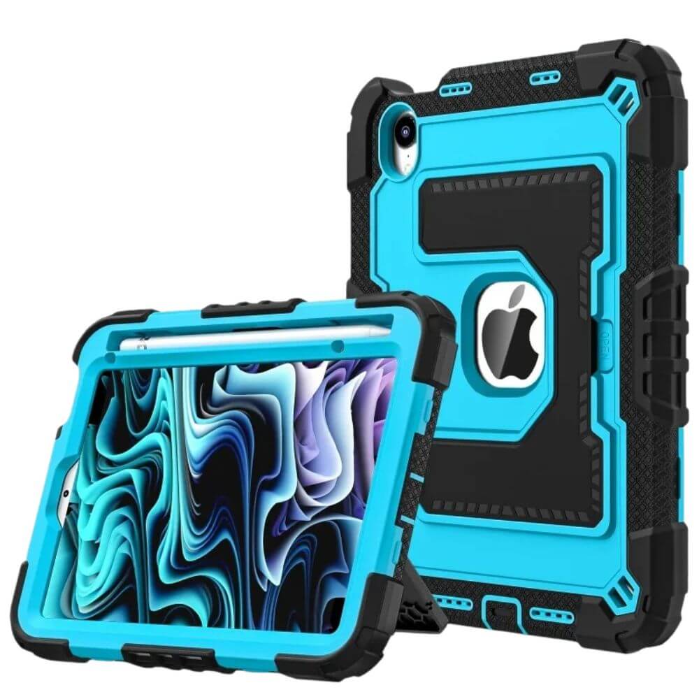 Delego Heavy Duty iPad Mini Case Black Blue