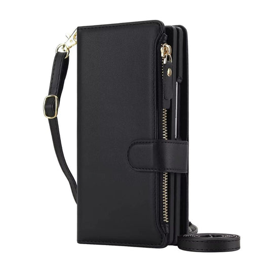 Lacus RFID Wallet Galaxy Z Fold Case Black