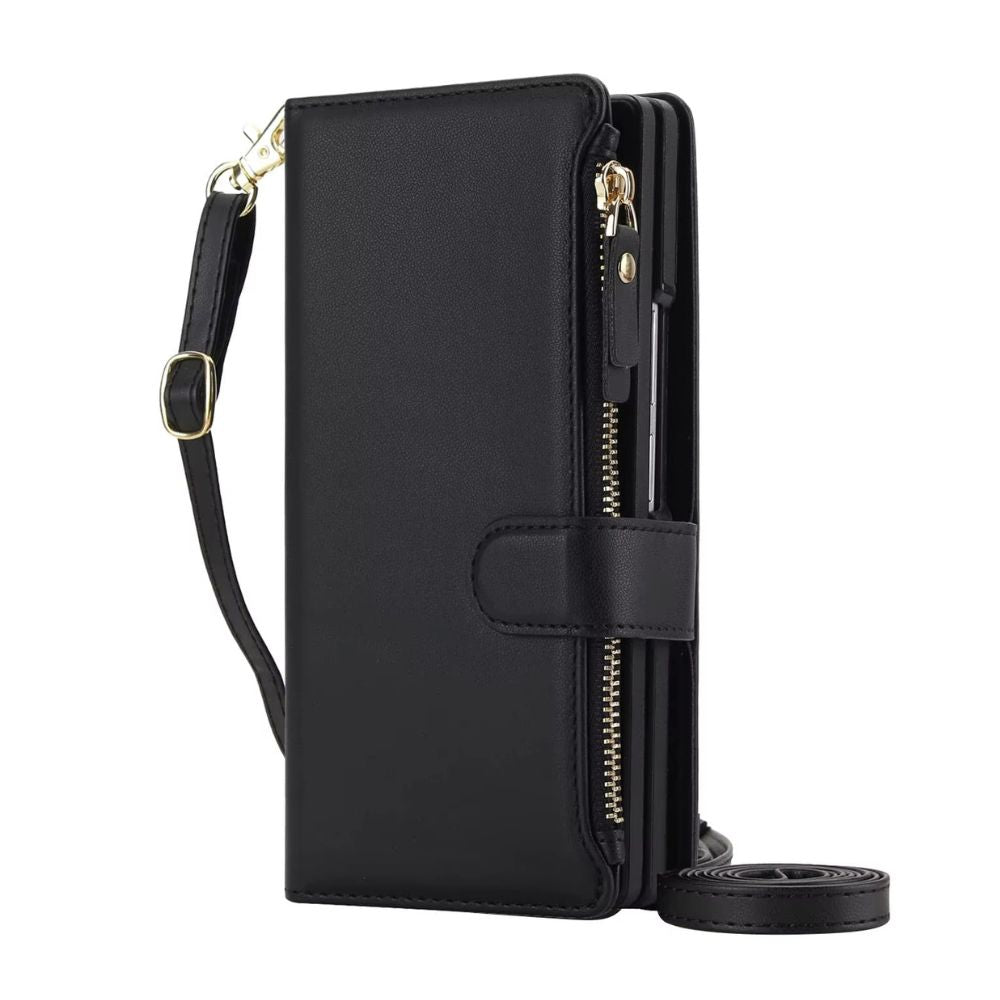 Lacus RFID Wallet Galaxy Z Fold Case Black