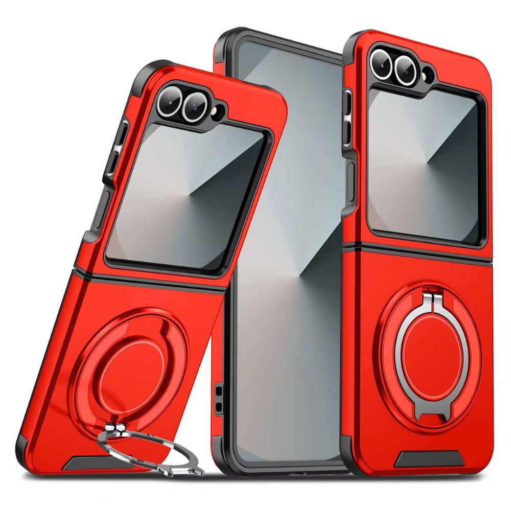 Amoveo Heavy-Duty Case For Galaxy Z Flip Red