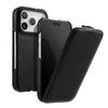 Edoceo MagSafe Flip Leather iPhone Case Black