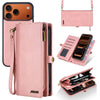 Fortune Leather Purse Case For iPhone 15-17 Series