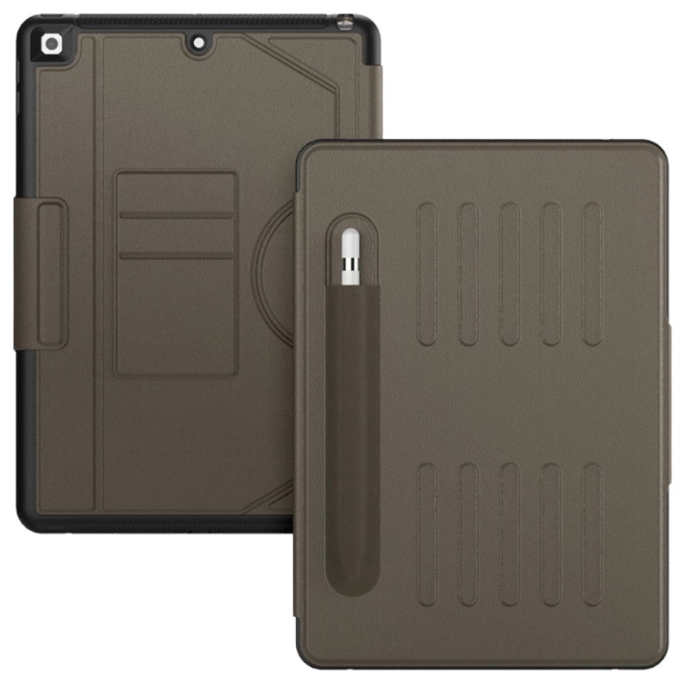 Caecus Ultra-Thin Protective iPad Case With Magnetic Stand Brown