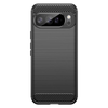 Mollis Slim Soft Google Pixel Case With Brushed Texture Black
