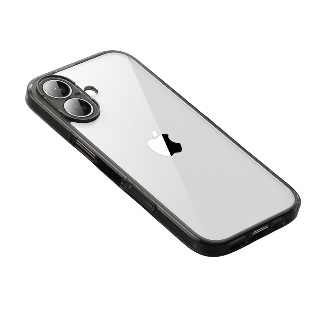 Casus Clear Shockproof iPhone Case Black iPhone 17