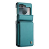 Pollen RFID Blocking Wallet Leather Case For Galaxy Z Flip Green